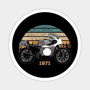 Works Rob North ‘Beezumph’ 1971 Vintage Motorcycle Design Magnet